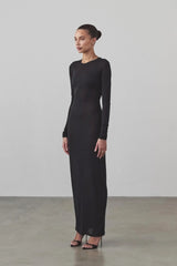 Carmen Maxi Dress - Black