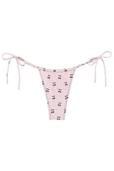 Brasil Bikini Bottom - Pink Cherries - BLVD