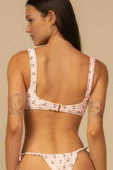 Zoe Bikini Top - Pink Cherry - BLVD