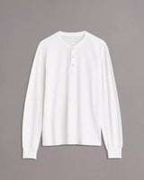 Classic Flame Henley - White