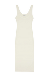 Verona Midi Dress - Bone