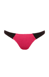 Splice Sinner Brief - Raspberry/Black
