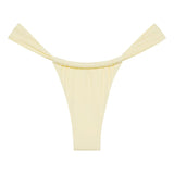 Sandra Bikini Bottom - Cream Rib