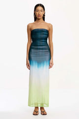 Sura Strapless Dress - Gradient - BLVD