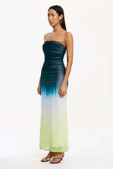 Sura Strapless Dress - Gradient - BLVD
