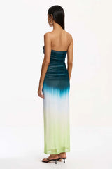 Sura Strapless Dress - Gradient - BLVD