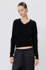 Brody Silk Pant - Black