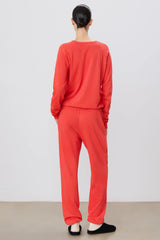 Vinny Pocket Sweatpant - Poppy