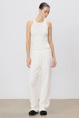 Brody Gauze Pant - Ivory