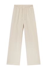 Drawstring Wide Leg Sweatpant - Bone
