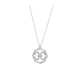 Harmony Iconic Octagon Necklace - White Gold