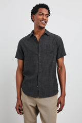 Fairfax Shirt - Black Chambray
