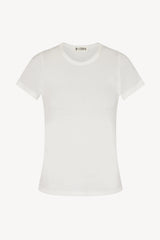Fitted Crewneck S/S T-Shirt - Ivory