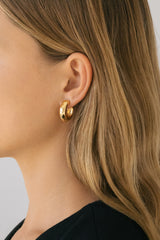 Sense Hoops Medium - Gold