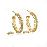 Birth Narrow Earrings - Gold - BLVD