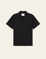 Hector Anglaise SS Shirt - Black
