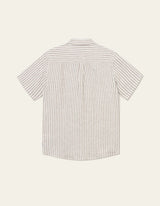 Kris Linen SS Shirt - Walnut