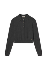 Long Sleeve Journey Top - Charcoal