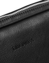 Leather Laptop Sleeve - Black