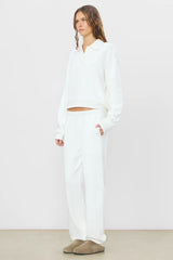 Boyfriend Pocket Sweatpant - White