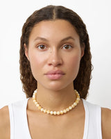 Mary Necklace - Beige Topaz