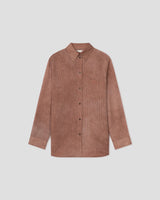 Chaska Organza Shirt - Terracotta - BLVD
