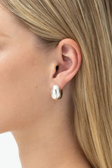 Figure Hoops - Silver