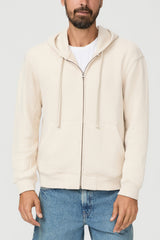 Avon Full Zip Hoodie - Washed Vanilla Bean - BLVD