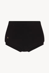 Rib Stitch Bloomer - Black