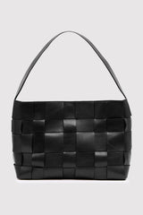 Woven Mini Tote - Black