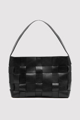 Woven Mini Tote - Black