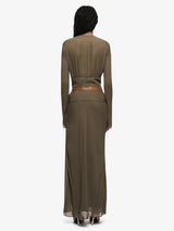 Briya Maxi Skirt - Twig