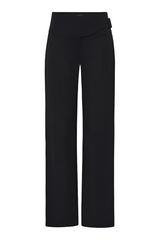 Cummerbund Pants - Black
