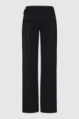 Cummerbund Pants - Black