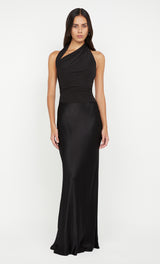 Ida Halter Dress - Black