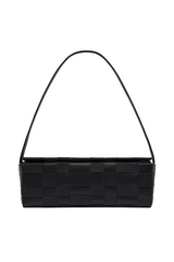 Woven East West Bag - Black