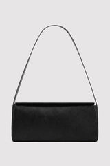 Pony Hair Baguette Bag - Black