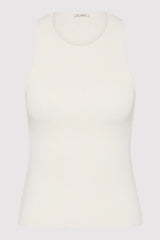 Sculpted Knit Top - Off-White