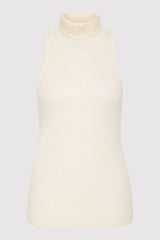 Cashmere Blend Top - Chalk
