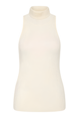 Cashmere Blend Top - Chalk