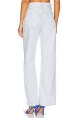 Grace Wide-Leg Twisted Seam Jeans - Hard Luck