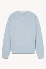 Oversized Raglan Sweatshirt - Dusty Blue