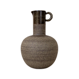 Ry Speckled Iron Water Jug - Speckled Iron + Gloss