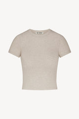 Short Sleeve Baby Tee - Oatmeal