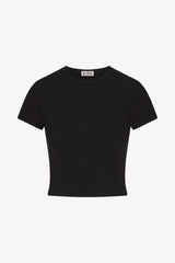 Short Sleeve Baby Tee - Black (butter rib) - BLVD