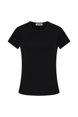 Modal Crewneck S/S T-Shirt - Black