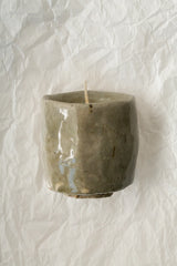 Earthen Candle - Fog Glaze