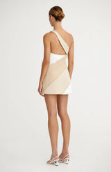 Saskia Mini Dress - Beige
