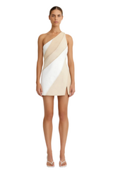 Saskia Mini Dress - Beige