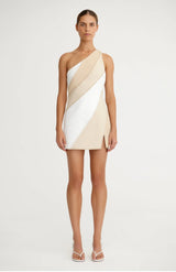 Saskia Mini Dress - Beige